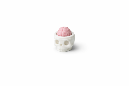 Clicker Skull 3D Decorative PLA Figurine