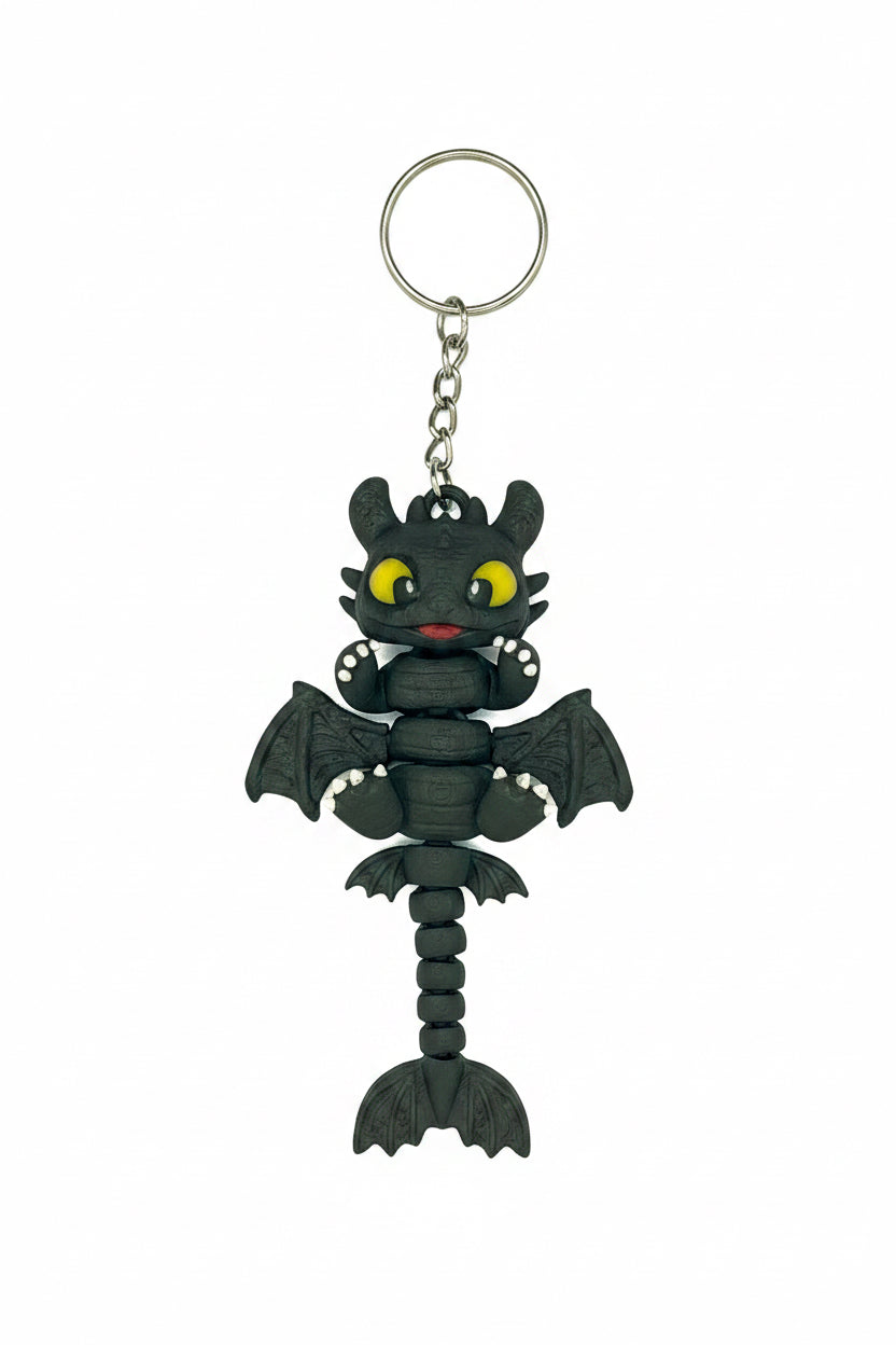 Llavero Dragón – 3D Printed Keychain